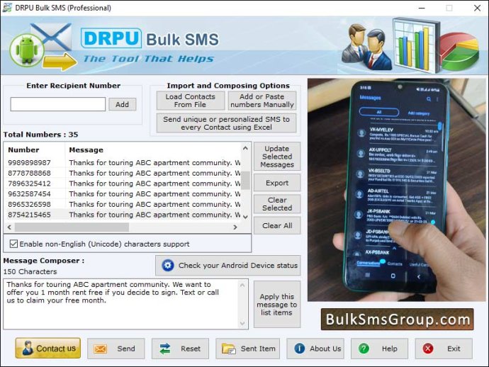 Mobile Bulk SMS Software Mobile Bulk SMS Software