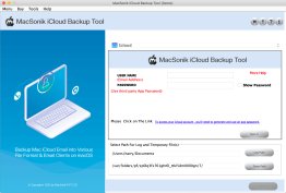 MacSonik iCloud Backup Tool