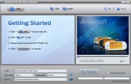 Aneesoft Free PSP Video Converter