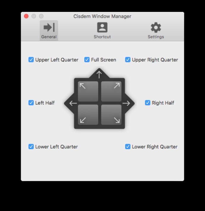Cisdem WindowManager for Mac