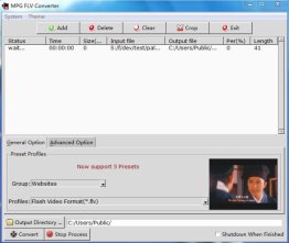 MPG to FLV Converter