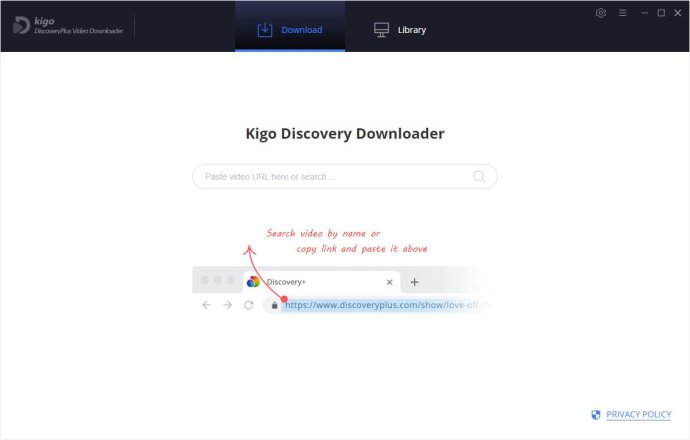 Kigo DiscoveryPlus Video Downloader