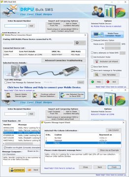 Bulk SMS from PC