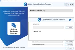 Cigati Outlook Duplicate Remover Tool