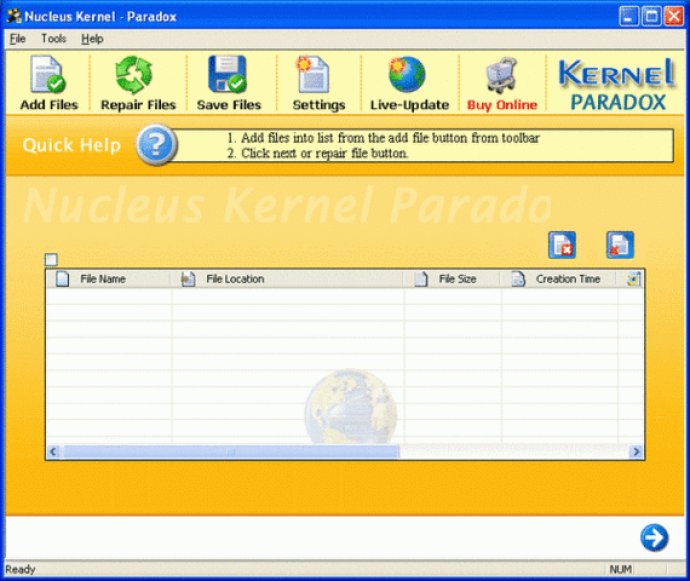 Nucleus Kernel Paradox Database Repair