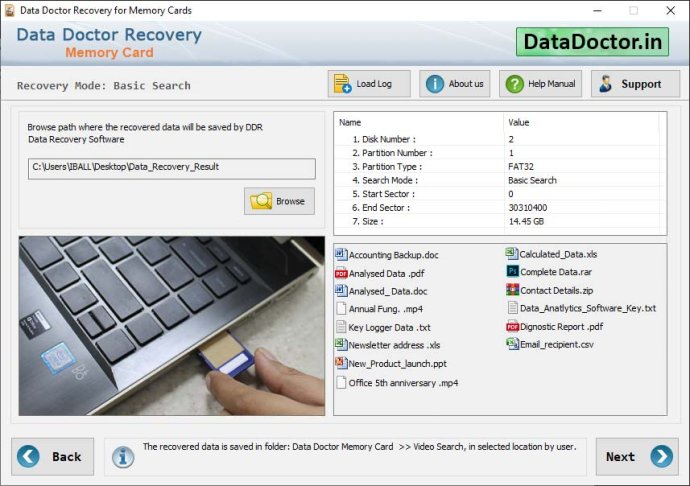 Memory Cards Data Recovery Program Memory Cards Data Recovery Program