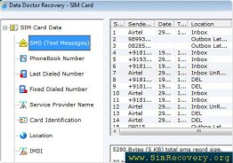 Sim Card Data Restoration Tool
