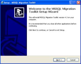 MSSQL Migration Toolkit