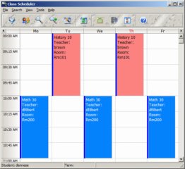 CyberMatrix Class Scheduler