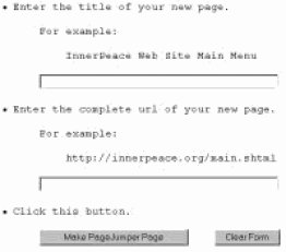 PageJumper, Web Page Redirector Utility