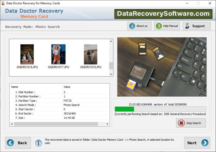 Windows Memory Cards Recovery Software Windows Memory Cards Recovery Software