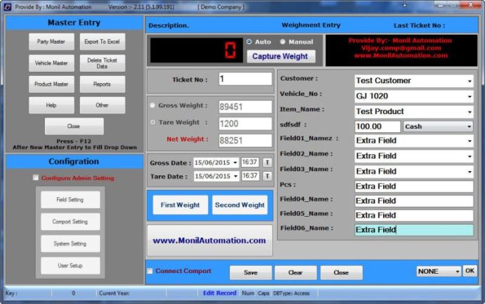 Weighbridge Software Free