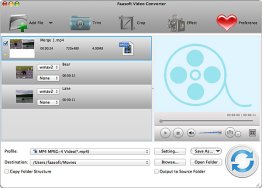 Faasoft Video Converter for Mac