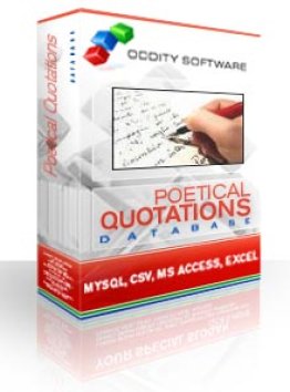 Poetical Quotations Database