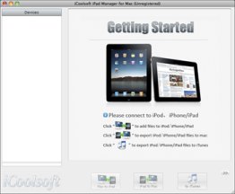 iCoolsoft iPad Manager for Mac