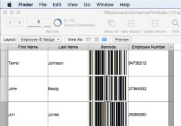 Code 128 Universal Barcode Font