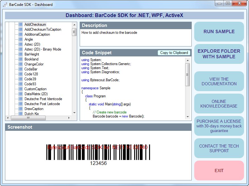 Bytescout Barcode Generator Download And Review 7001