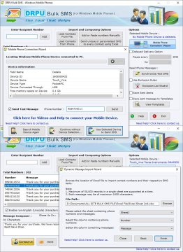 Bulk SMS Windows Mobile