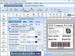 Code11Barcode Generate Application