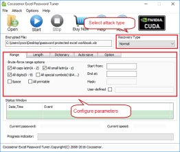 Cocosenor Excel Password Tuner