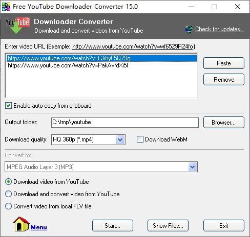 Free YouTube Downloader Converter