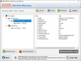 USB Drive Files Restore