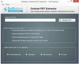 Softaken Outlook PST Extractor