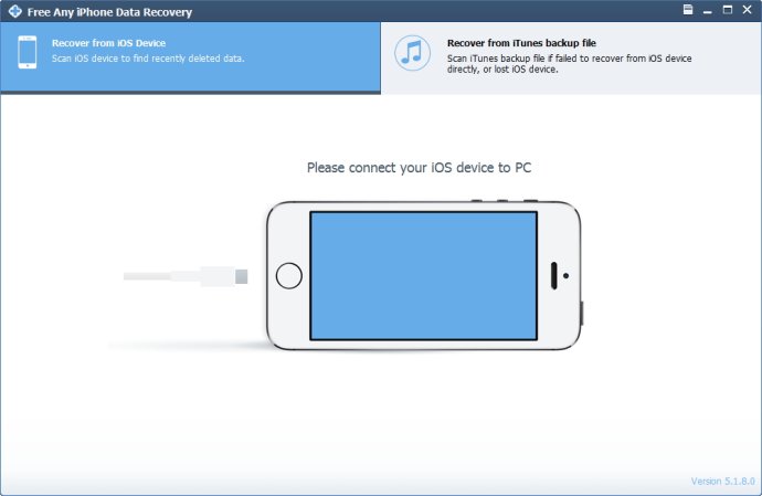 Free Any iPhone Data Recovery