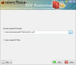 SysInfoTools PDF Protection