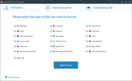 Free Trial iPhone Data Recovery for Mac