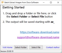 Batch Extract Images from Docx Software