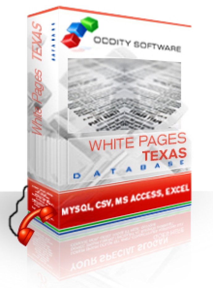 Texas White Pages Database