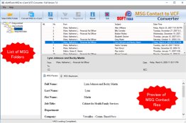 eSoftTools MSG to vCard Converter