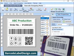 Software Barcode Label