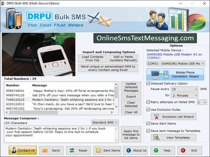 Online SMS GSM Software Online SMS GSM Software