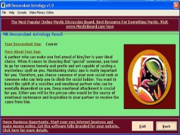 MB Descendant Astrology