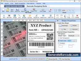 Retail Barcodes Software