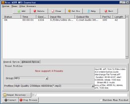 Free AIFF MP3 Converter