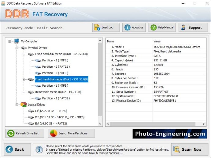 Recover FAT Drive
