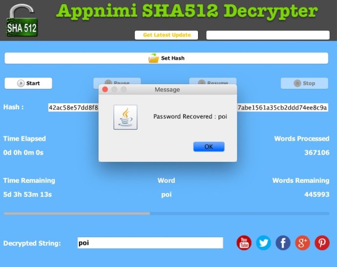 Appnimi SHA512 Decrypter