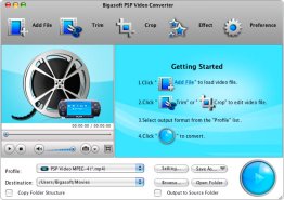 Bigasoft PSP Video Converter for Mac