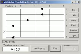 YGS Guitar Chords Help System