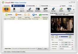 Dicsoft MKV Video Converter