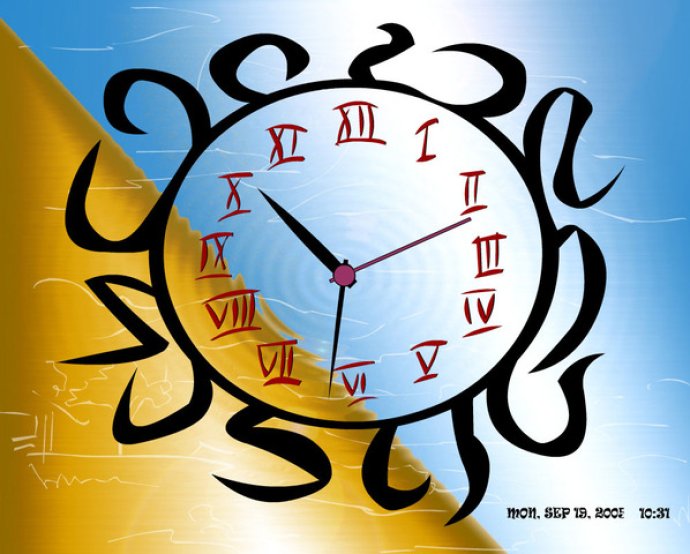 7art Confucius Clock ScreenSaver