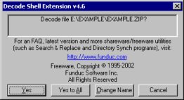 Decode Shell Extension