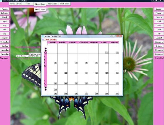 AcreSoft Calendar + Scheduler
