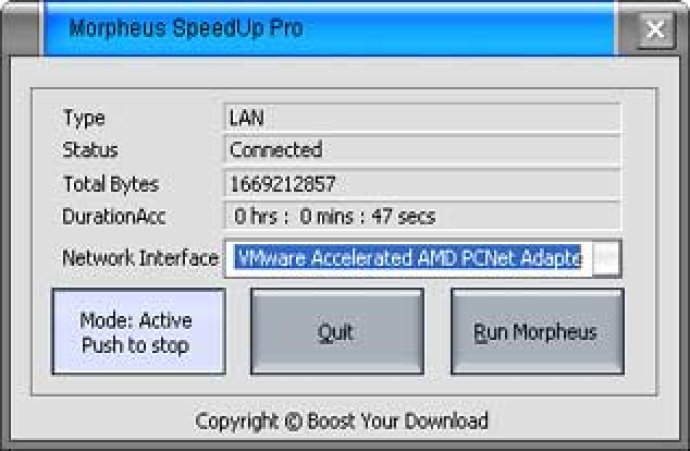 Morpheus SpeedUp Pro