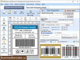 Supply Chain for Distribution Barcode