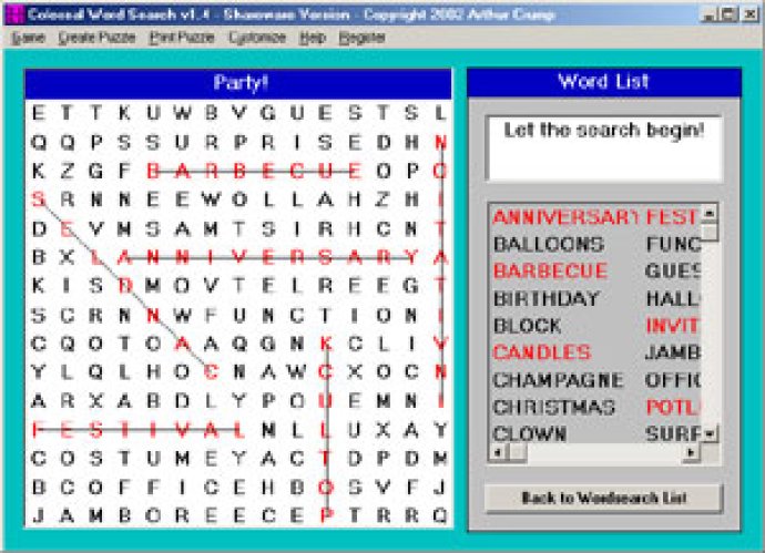 Colossal Word Search
