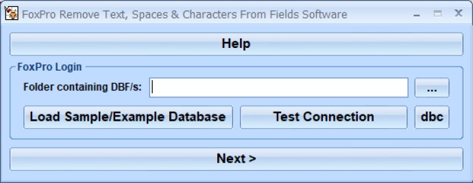 FoxPro Remove Text, Spaces & Characters From Fields Software